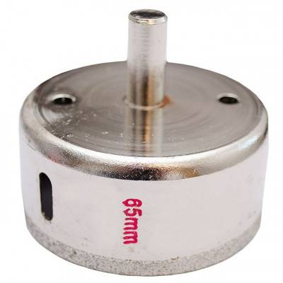 Будкрам купить Сверло алмазное трубчатое по стеклу и керамике 65 мм INTERTOOL SD-0373 Сверло алмазное трубчатое по стеклу и керамике 65 мм INTERTOOL SD-0373 2