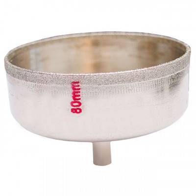 Будкрам купить Сверло алмазное трубчатое по стеклу и керамике 80 мм INTERTOOL SD-0376