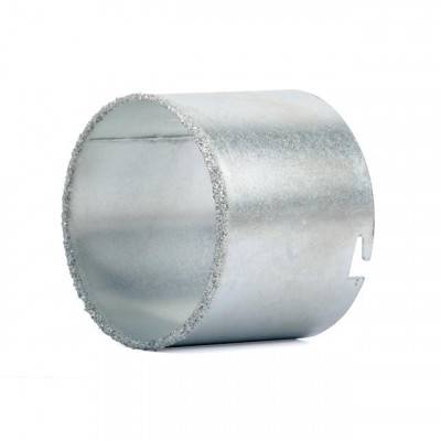 Будкрам купити Корончатое сверло D-83 мм, H-64 мм, по плитке INTERTOOL SD-0395