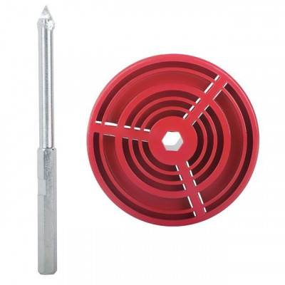 Будкрам купити Держатель для корончатых сверл 83 мм, с центровочным сверлом INTERTOOL SD-0398 Держатель для корончатых сверл 83 мм, с центровочным сверлом INTERTOOL SD-0398 2