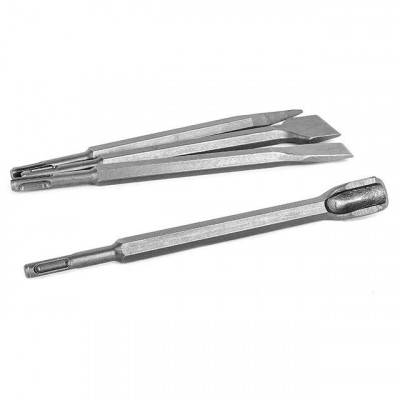 Будкрам купить Набор зубил по камню 4шт хвостовик SDS INTERTOOL SD-0410 Набор зубил по камню 4шт хвостовик SDS INTERTOOL SD-0410 8