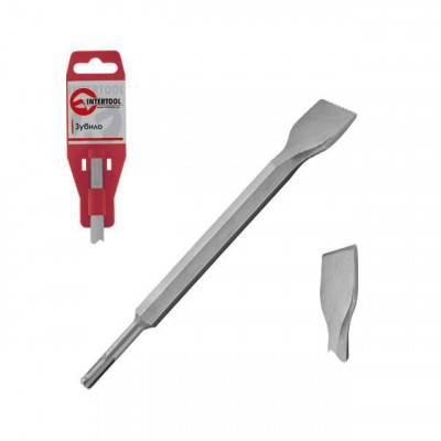Будкрам купить Зубило по камню SDS PLUS 25мм, 400x17мм INTERTOOL SD-0441