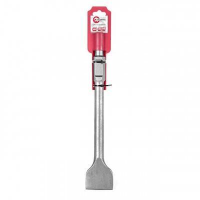 Будкрам купить Зубило по камню HEX 30*410 мм, ширина 75 мм. INTERTOOL SD-0463