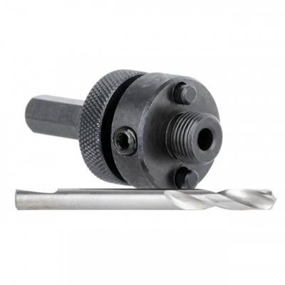 Будкрам купити Держатель сверла корончатого биметаллического 7/16" с центрирующим сверлом (32-210 мм) INTERTOOL SD-5602 Держатель сверла корончатого биметаллического 7/16" с центрирующим сверлом (32-210 мм) INTERTOOL SD-5602 4