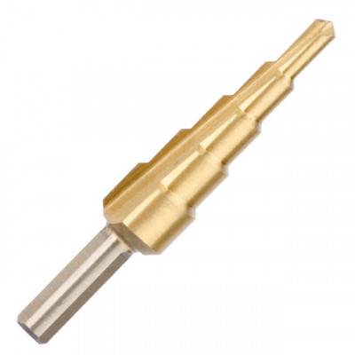 Будкрам купить Сверло ступенчатое по металлу 4-12 мм INTERTOOL SD-5812 Сверло ступенчатое по металлу 4-12 мм INTERTOOL SD-5812 2