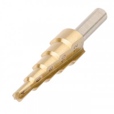 Будкрам купить Сверло ступенчатое по металлу 4-12 мм INTERTOOL SD-5812 Сверло ступенчатое по металлу 4-12 мм INTERTOOL SD-5812 3