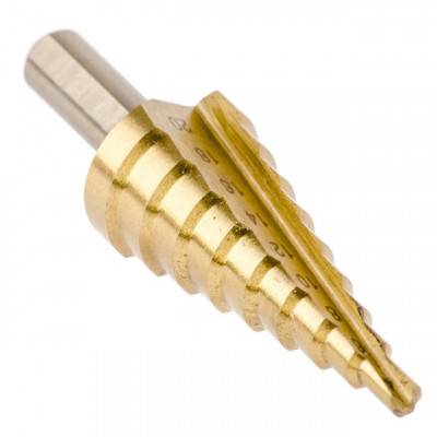 Будкрам купити Сверло ступенчатое по металлу 4-20 мм INTERTOOL SD-5820 Сверло ступенчатое по металлу 4-20 мм INTERTOOL SD-5820 6