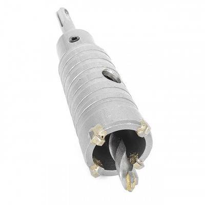 Будкрам купити Комплект: сверло корончатое по бетону 32 мм+Переходник SDS Plus 100мм INTERTOOL SD-7032