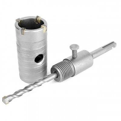 Будкрам купити Комплект: сверло корончатое по бетону 36 мм+Переходник SDS Plus 100мм INTERTOOL SD-7036 Комплект: сверло корончатое по бетону 36 мм+Переходник SDS Plus 100мм INTERTOOL SD-7036 4