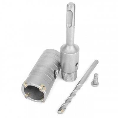 Будкрам купити Комплект: сверло корончатое по бетону 36 мм+Переходник SDS Plus 100мм INTERTOOL SD-7036 Комплект: сверло корончатое по бетону 36 мм+Переходник SDS Plus 100мм INTERTOOL SD-7036 5