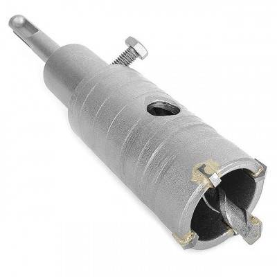 Будкрам купити Комплект: сверло корончатое по бетону 36 мм+Переходник SDS Plus 100мм INTERTOOL SD-7036