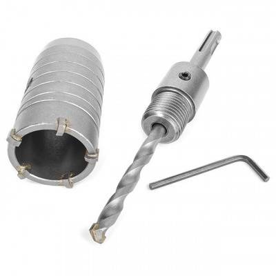 Будкрам купити Комплект: сверло корончатое по бетону 40 мм+Переходник SDS Plus 100мм INTERTOOL SD-7040 Комплект: сверло корончатое по бетону 40 мм+Переходник SDS Plus 100мм INTERTOOL SD-7040 3