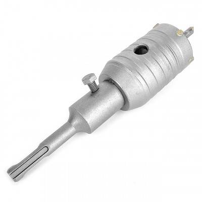 Будкрам купити Комплект: сверло корончатое по бетону 46 мм+Переходник SDS Plus 100мм INTERTOOL SD-7046 Комплект: сверло корончатое по бетону 46 мм+Переходник SDS Plus 100мм INTERTOOL SD-7046 2