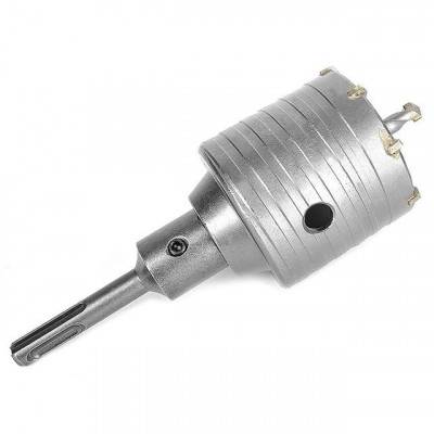 Будкрам купити Комплект: сверло корончатое по бетону 65 мм+Переходник SDS Plus 100мм INTERTOOL SD-7065 Комплект: сверло корончатое по бетону 65 мм+Переходник SDS Plus 100мм INTERTOOL SD-7065 4