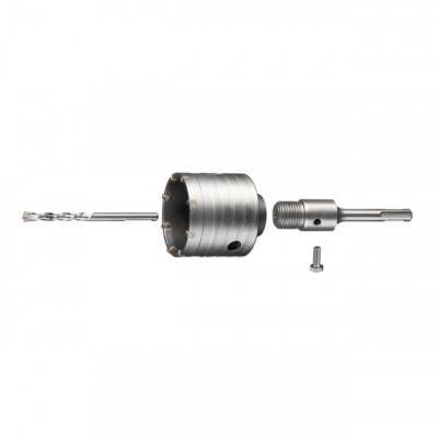 Будкрам купити Комплект: сверло корончатое по бетону 68мм+Переходник SDS Plus 100мм INTERTOOL SD-7068 Комплект: сверло корончатое по бетону 68мм+Переходник SDS Plus 100мм INTERTOOL SD-7068 2