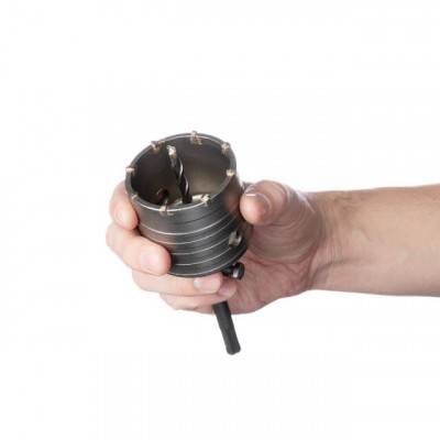 Будкрам купити Комплект: сверло корончатое по бетону 68мм+Переходник SDS Plus 100мм INTERTOOL SD-7068 Комплект: сверло корончатое по бетону 68мм+Переходник SDS Plus 100мм INTERTOOL SD-7068 4