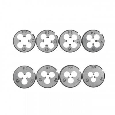 Будкрам купити Набор плашек M3-M12 и метчиков M3-M12, 20ед. INTERTOOL SD-8020 Набор плашек M3-M12 и метчиков M3-M12, 20ед. INTERTOOL SD-8020 6