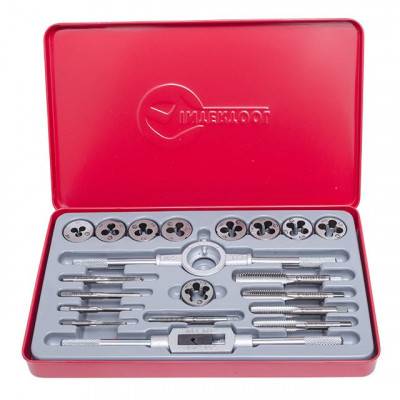 Будкрам купити Набор метчиков и плашек 20 ед INTERTOOL SD-8021