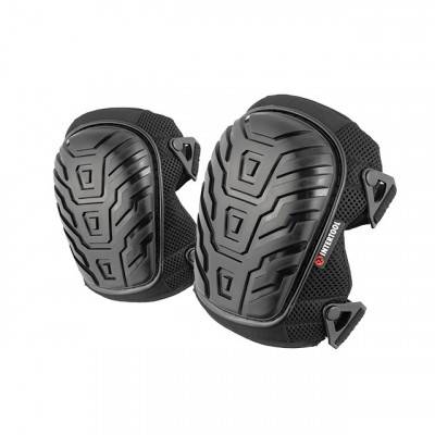 Будкрам купить Наколенники защитные, противоскользящие накладки из ПВХ, ткань 600D, гелевые подушки, неопреновые ремни INTERTOOL SP-0053