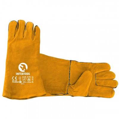Будкрам купить Перчатка замшевая 14" INTERTOOL SP-0157