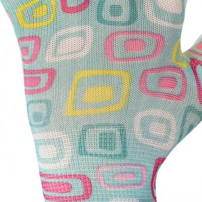 Будкрам купити Перчатки садовые с нитриловым покрытием 8" голубые INTERTOOL SP-0164 Перчатки садовые с нитриловым покрытием 8" голубые INTERTOOL SP-0164 3