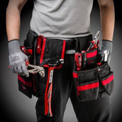 Будкрам купити Сумка поясная слесарно-строительная, 18 карманов, полиэстер INTERTOOL SP-1011 Сумка поясная слесарно-строительная, 18 карманов, полиэстер INTERTOOL SP-1011 2