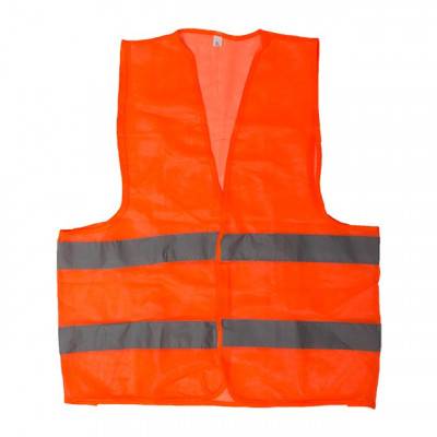 Будкрам купить Жилет сигнальный оранжевый XL (60*70см), 60 гр/м2 INTERTOOL SP-2022