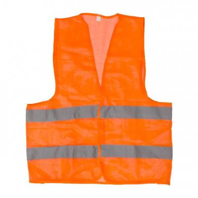 Будкрам купить Жилет сигнальный оранжевый XL (60*70см), 100 гр/м2 INTERTOOL SP-2024