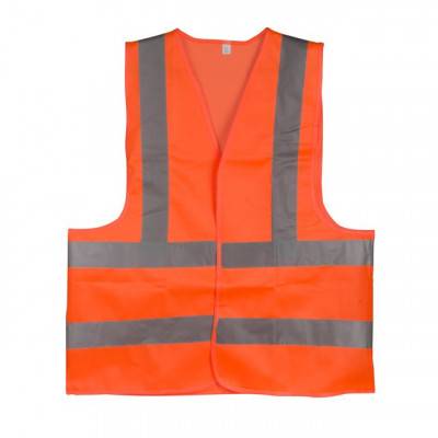 Будкрам купить Жилет сигнальный оранжевый XXL (62*70см), 120 гр/м2 INTERTOOL SP-2030