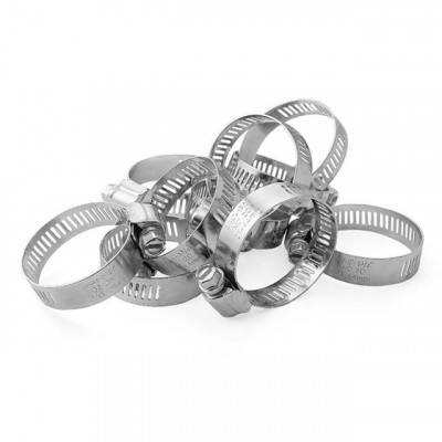 Будкрам купить Хомут стальной оцинкованный 12,7 мм D 21-44 мм (упаковка 10 шт) INTERTOOL TC-0122 Хомут стальной оцинкованный 12,7 мм D 21-44 мм (упаковка 10 шт) INTERTOOL TC-0122 2