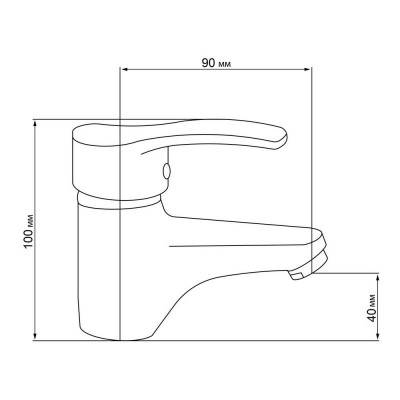 Будкрам купить Смеситель для раковины SW Demix 001 Смеситель для раковины SW Demix 001 2