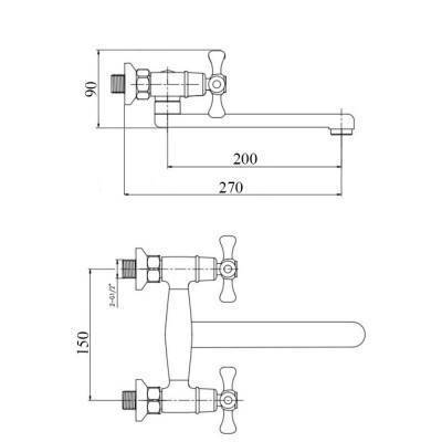 Будкрам купить Смеситель для кухни SW Mayfair EC 361 Смеситель для кухни SW Mayfair EC 361 2