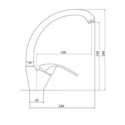 Будкрам купить Смеситель для кухни SW Magnum 008F Смеситель для кухни SW Magnum 008F 2