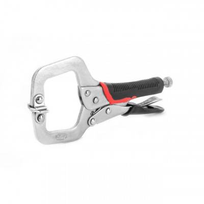 Будкрам купить Клещи зажимные C-type 150 мм, Cr-V INTERTOOL UT-5205