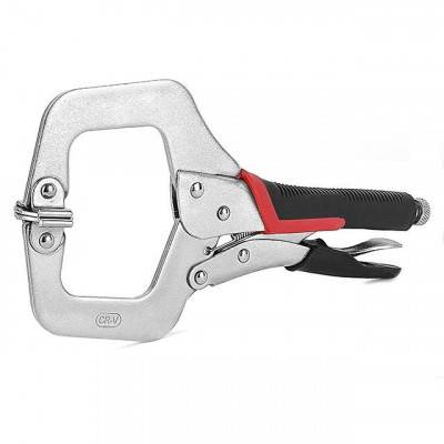 Будкрам купить Клещи зажимные C-type 280 мм, Cr-V INTERTOOL UT-5206