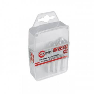 Будкрам купить Комплект отверточных насадок PZ2 1/4"x 50 мм - 10 шт. INTERTOOL VT-0024
