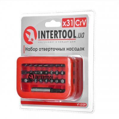 Будкрам купити Комплект отверточных насадок 29 ед. INTERTOOL VT-0109 Комплект отверточных насадок 29 ед. INTERTOOL VT-0109 3