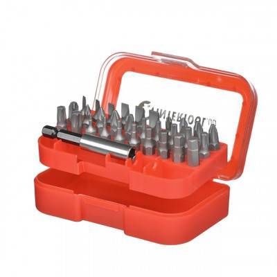 Будкрам купити Комплект отверточных насадок 29 ед. INTERTOOL VT-0109