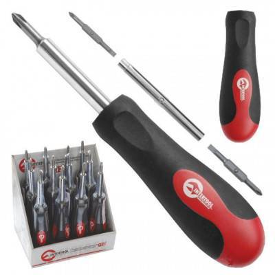 Будкрам купить Отвертка 6 в 1 INTERTOOL VT-1006