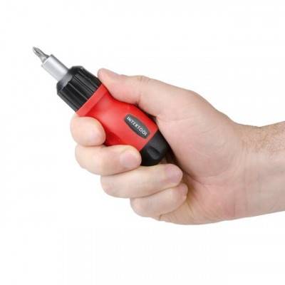 Будкрам купить Отвертка реверсивная с комплектом насадок 6 ед. INTERTOOL VT-1009 Отвертка реверсивная с комплектом насадок 6 ед. INTERTOOL VT-1009 4