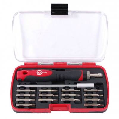 Будкрам купить Отвертка с прецизионными насадками 16 ед.,пластиковый футляр INTERTOOL VT-2016