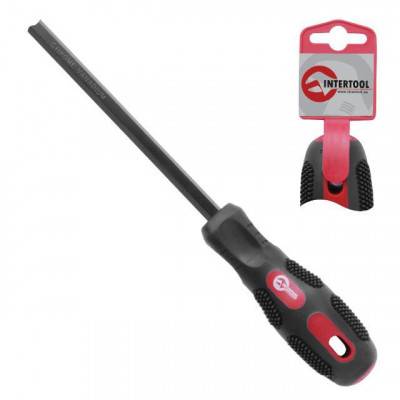 Будкрам купити Викрутка шліцьова SL4,0x100 мм INTERTOOL VT-3002