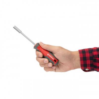 Будкрам купить Отвертка с магнитным держателем для насадок 1/4" 100 мм, Cr-V INTERTOOL VT-3300 Отвертка с магнитным держателем для насадок 1/4" 100 мм, Cr-V INTERTOOL VT-3300 4