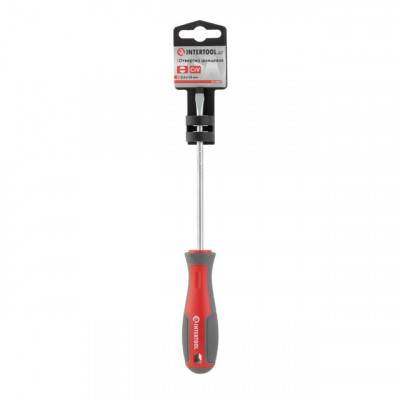 Будкрам купити Викрутка шліцьова SL5.0*125 мм, CR-V INTERTOOL VT-3307 Викрутка шліцьова SL5.0*125 мм, CR-V INTERTOOL VT-3307 5