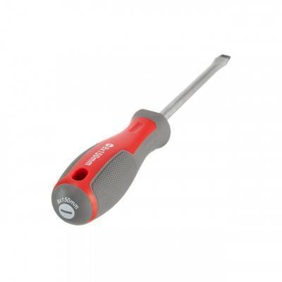 Будкрам купити Отвертка шлицевая SL8.0*150 мм, CR-V INTERTOOL VT-3312 Отвертка шлицевая SL8.0*150 мм, CR-V INTERTOOL VT-3312 2
