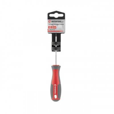 Будкрам купити Отвертка крестовая PH0*75 мм, CR-V INTERTOOL VT-3313 Отвертка крестовая PH0*75 мм, CR-V INTERTOOL VT-3313 5