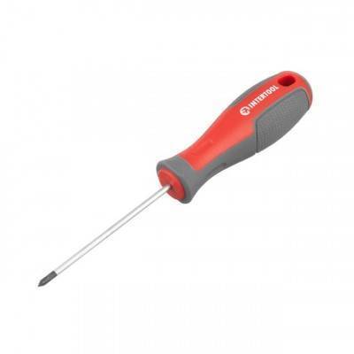 Будкрам купити Отвертка крестовая PH0*75 мм, CR-V INTERTOOL VT-3313