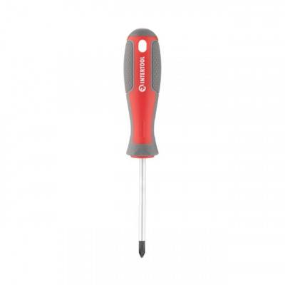 Будкрам купити Отвертка крестовая PH1*75 мм, CR-V INTERTOOL VT-3315 Отвертка крестовая PH1*75 мм, CR-V INTERTOOL VT-3315 3