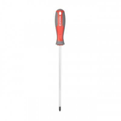 Будкрам купити Отвертка крестовая PH2*200 мм, CR-V INTERTOOL VT-3323 Отвертка крестовая PH2*200 мм, CR-V INTERTOOL VT-3323 3