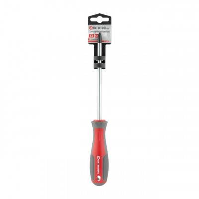 Будкрам купити Отвертка крестовая PH3*150 мм, CR-V INTERTOOL VT-3324 Отвертка крестовая PH3*150 мм, CR-V INTERTOOL VT-3324 5